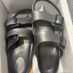 Birkenstock Men's Dark Gray Sandals